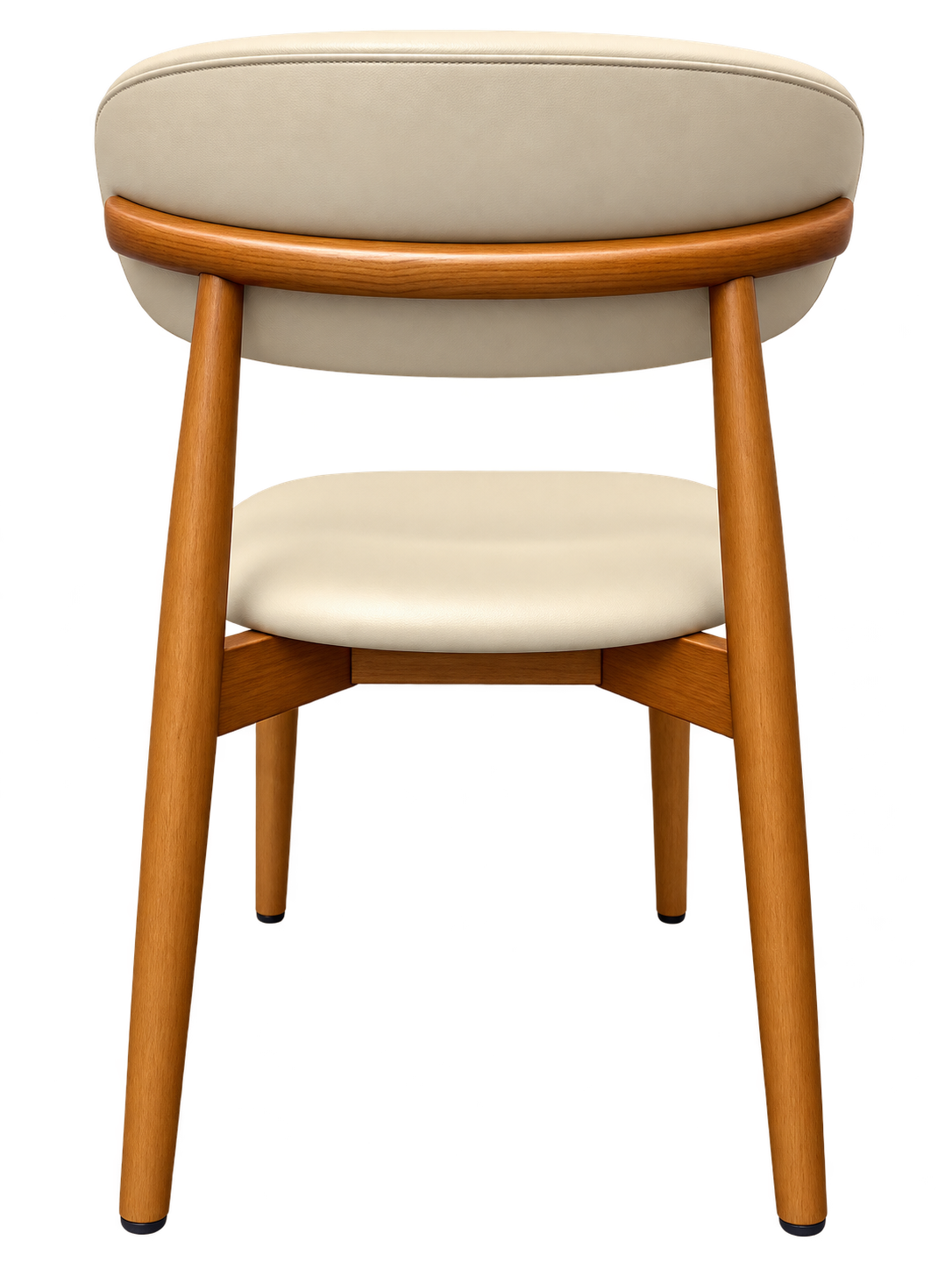 Luna Dining Chair Leather (Beige)