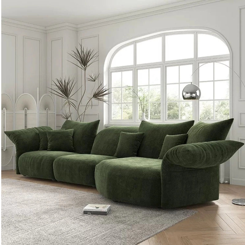 Edra Standard 3-Pieces Sofa Green Forest