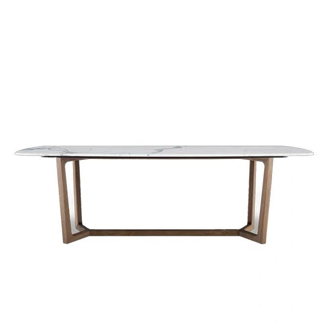 Como Arc Marble Dining Table