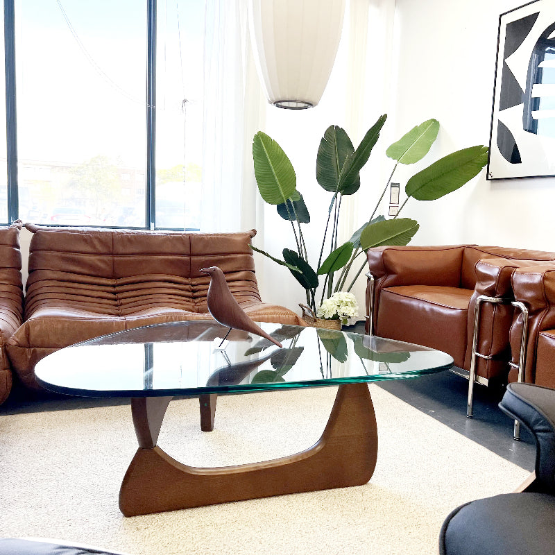 Natural Mid-Century Coffee Table