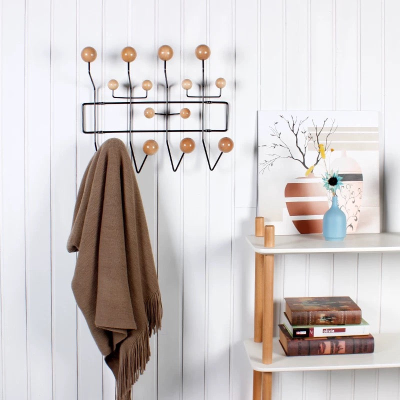 Coat Rack Hang-It-All Natural White