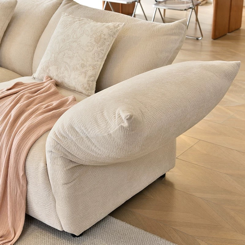 Edra Standard 3-Pieces Sofa Beige