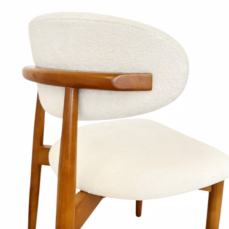 Luna Dining Chair Bouclé