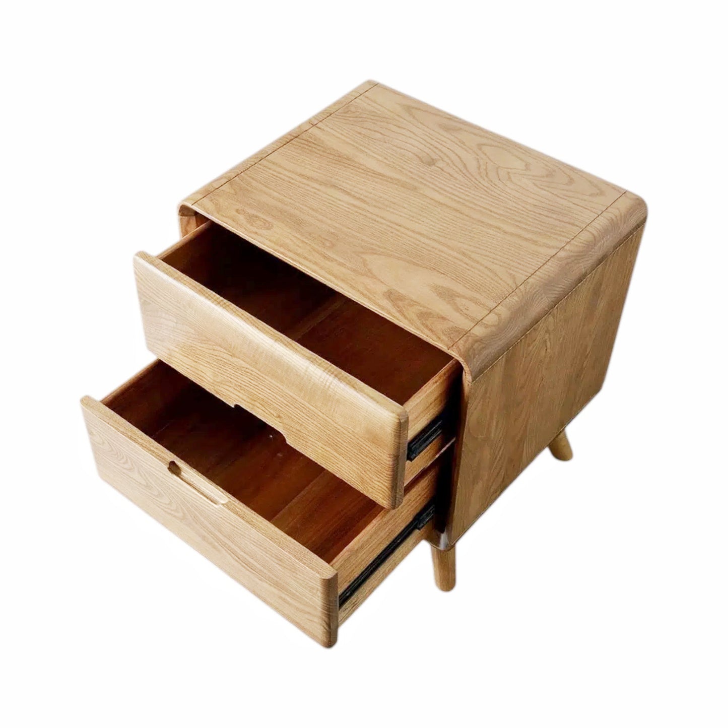 Aurora Ash Solid Wood Nightstand