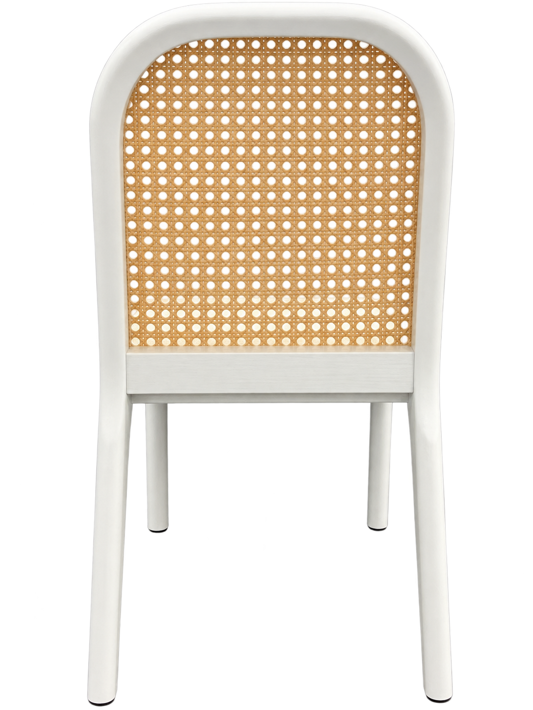 Aarhus White Ratten Dining Chair
