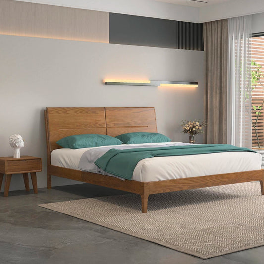 Aurora Ash Solid Wood Bed