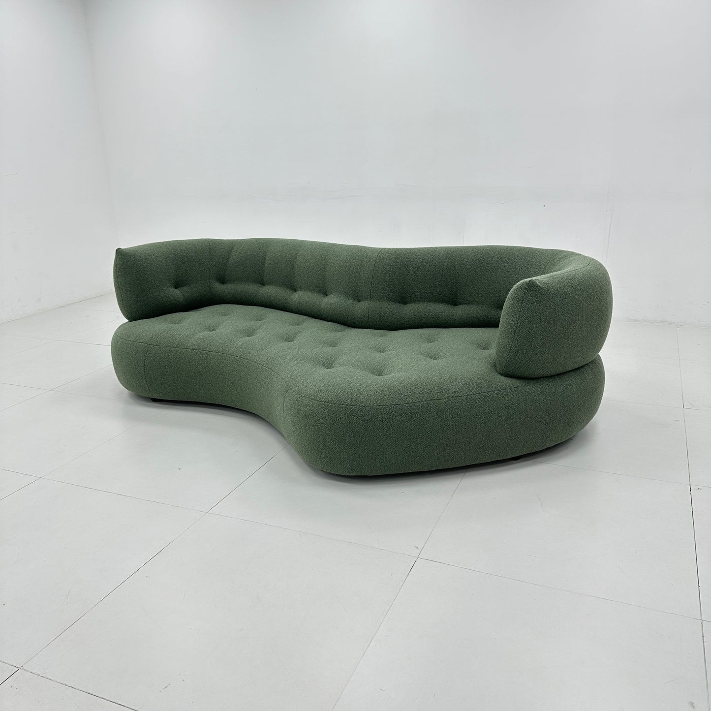 Glory RBS 4 Seater Sofa Left Armrest Forest Green
