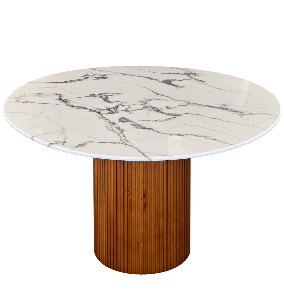 Capri Marble Round Dining Table