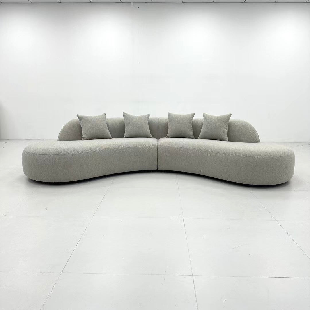 Curve Sofa Open Arm 126''