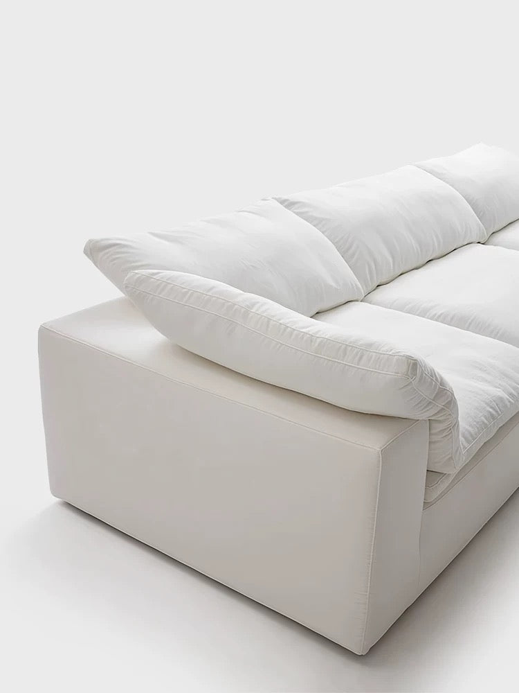 Cloudy Sectional 4-Pieces Sofa White