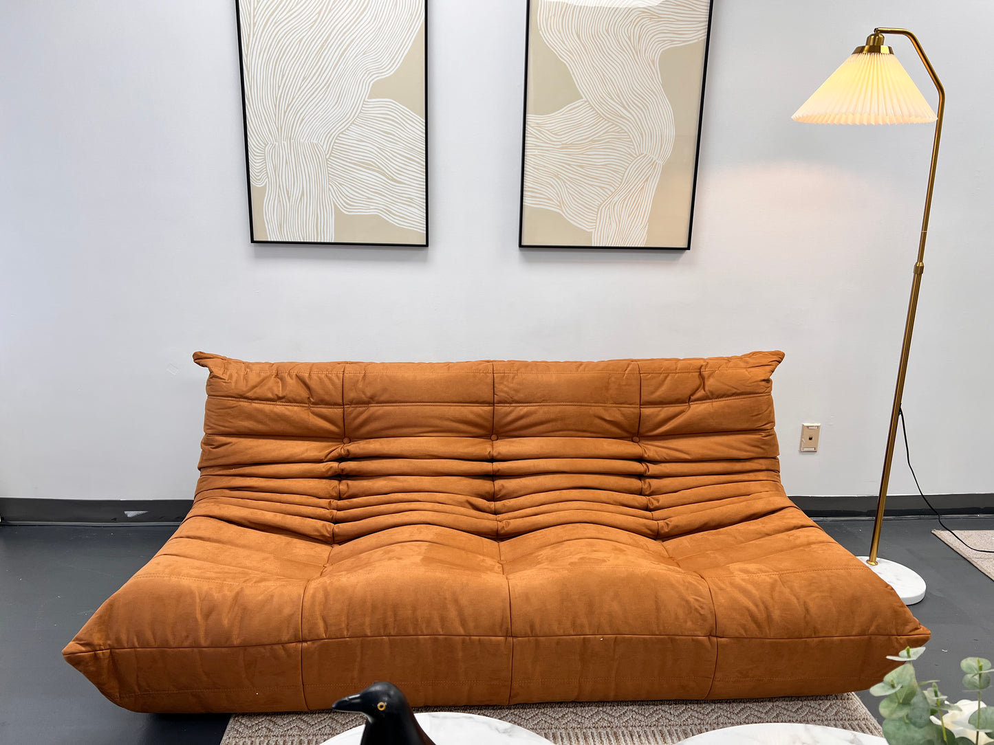 TG Three Seat Sofa Beige