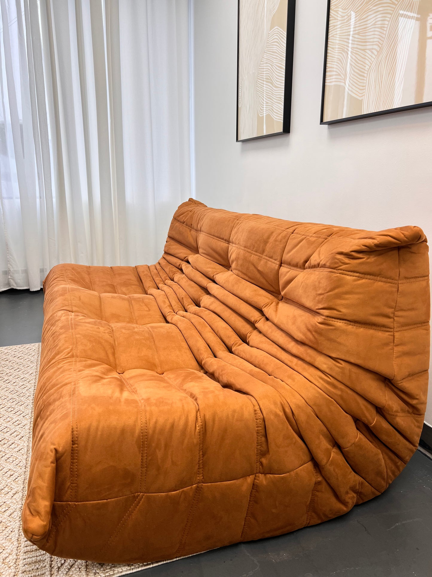 TG Three Seat Sofa Beige