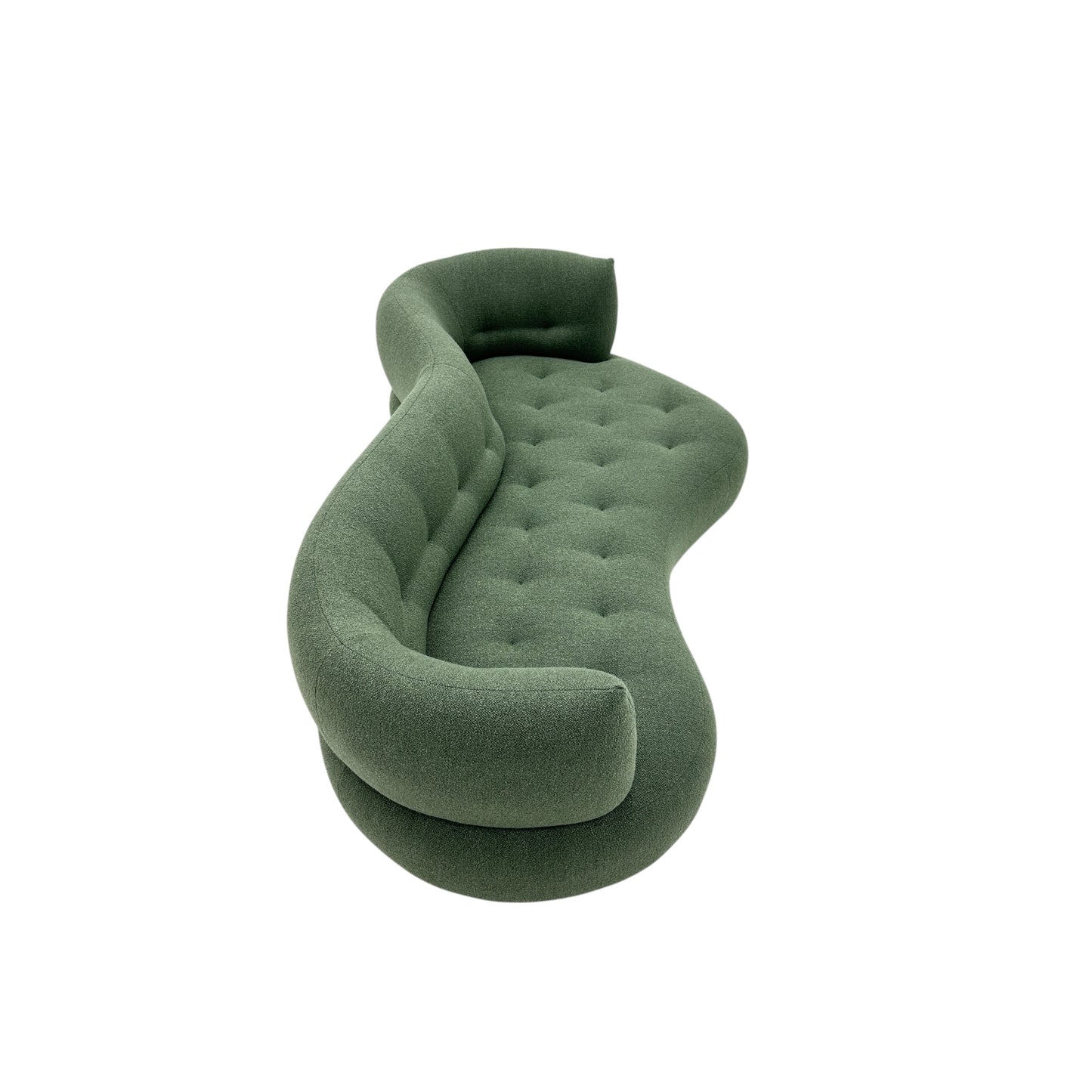 Glory RBS 4 Seater Sofa Left Armrest Forest Green