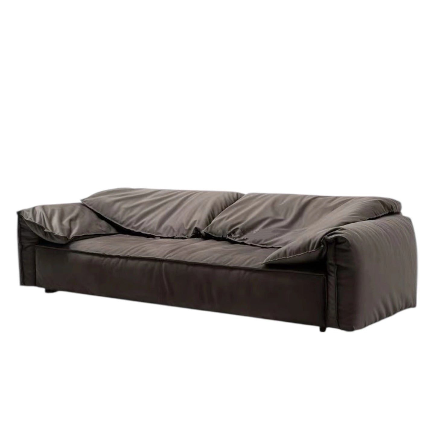 Casablanca Modern Sofa Suedu  118''
