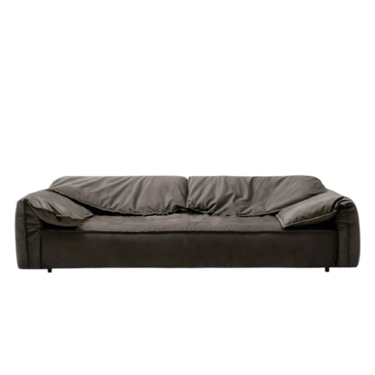 Casablanca Modern Sofa Suedu  118''
