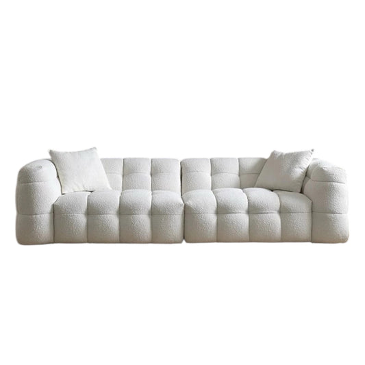 Roba 2-Pieces Sofa Bouclé White