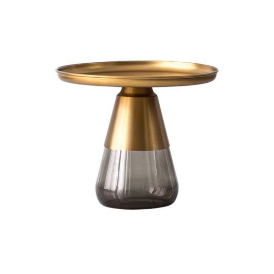 Vetro Side Table Brass