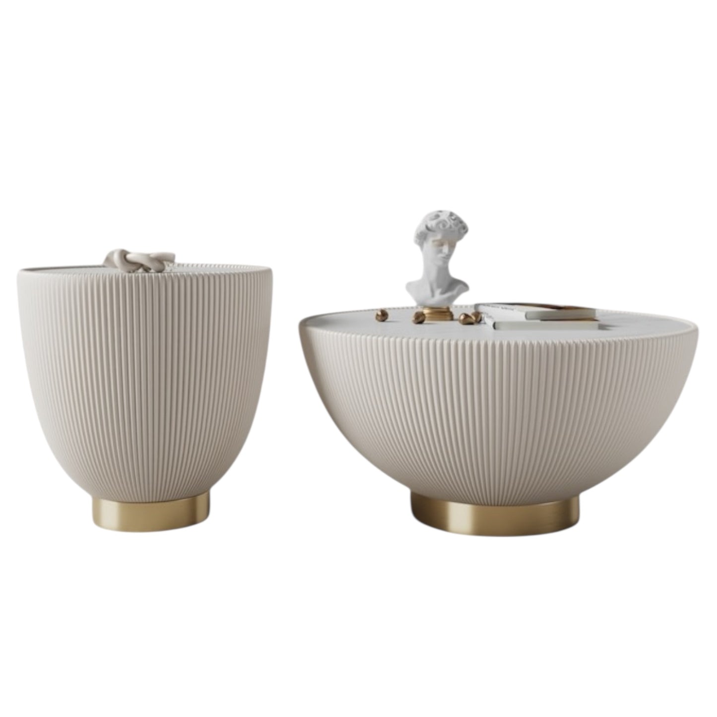 Luna Duo Coffee Table Set