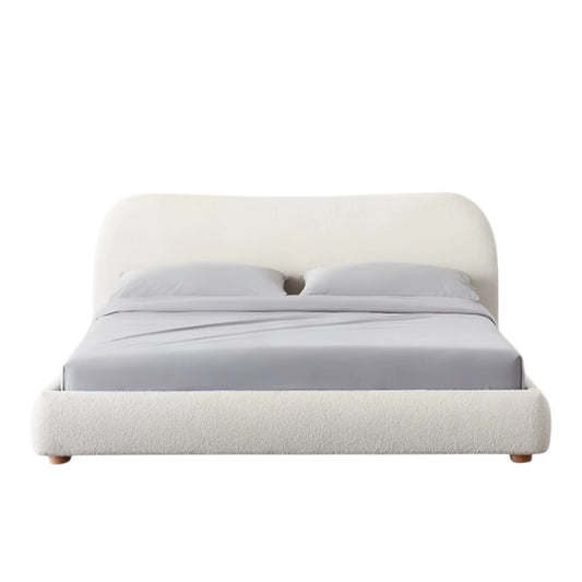 Halo Bouclé Bed